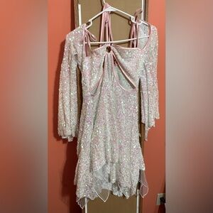 Dolls Kill Club Exx Lightning in a Bottle mini dress - PLUS